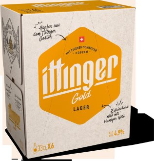 Ittinger Gold 33cl EW 4x6er Tray