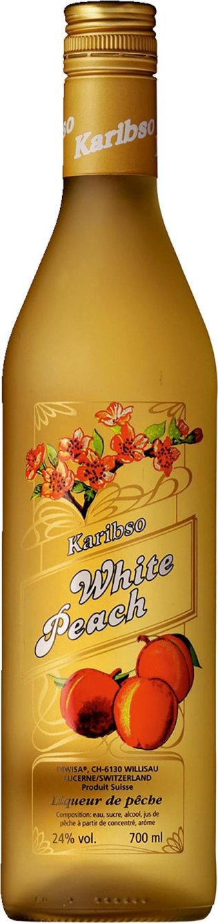 Karibso White Peach Likör 70cl EW 6er Kart