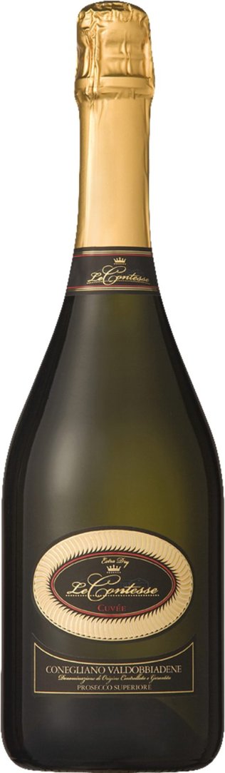 Le Contesse Prosecco Superiore DOCG Extra Dry 75cl EW 6er Kart
