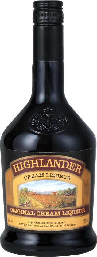 Likör Highlander Whisky Cream 70cl EW 6er Kart