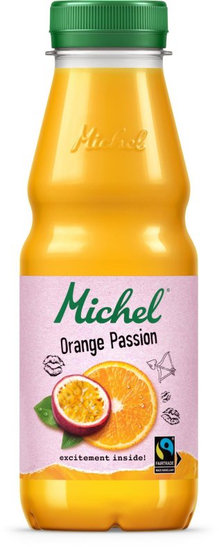 Michel Orange / Passion Fair Trade 100% 33cl PET 4x6er Tray