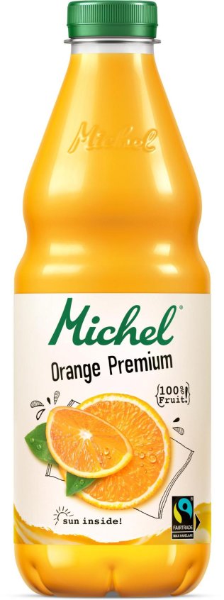Michel Orange Premium Fair Trade 100% 100cl PET 4er Fop