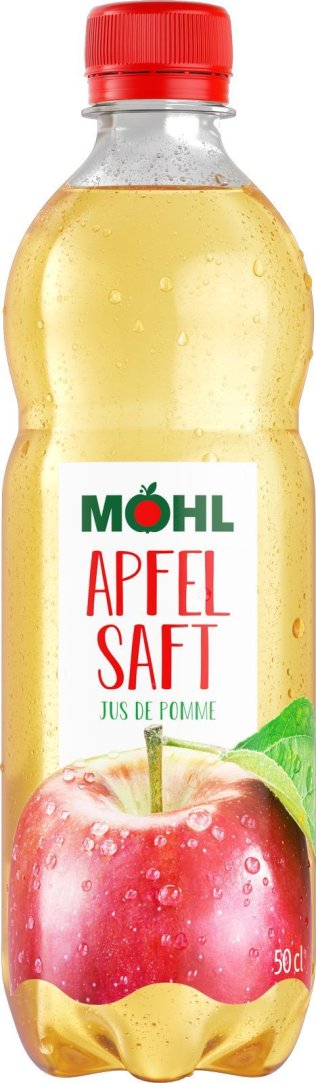 Möhl Apfelsaft hell 50cl PET 4x6er Tray