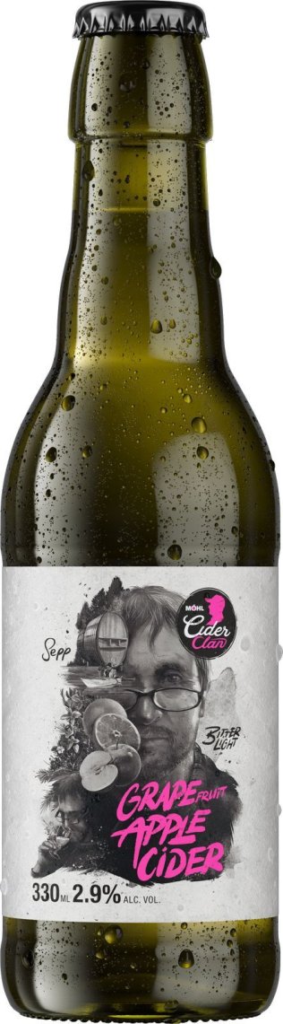 Möhl Grape Apple Cider 33cl EW 24er Har