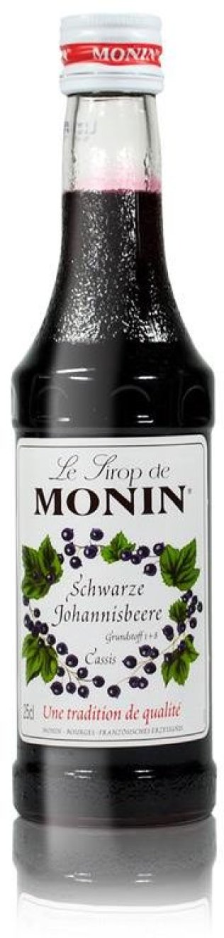 Monin Sirup Johannisbeere schwarz (Cassis) 70cl EW 6er Kart