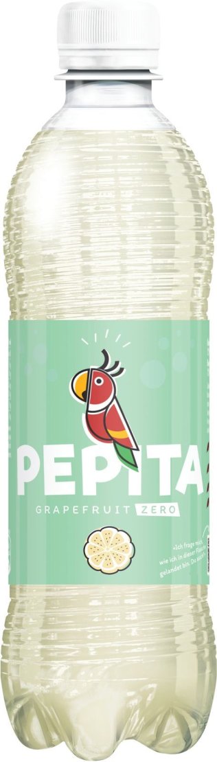 Pepita Grapefruit zero 50cl PET 24er Tray
