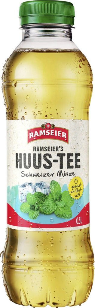 Ramseier Huus-Tee Minze 50cl PET 4x6er Tray