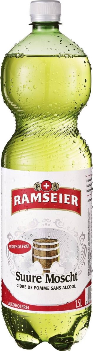 Ramseier Suure Moscht klar ohne Alkohol 150cl PET 6er FOP