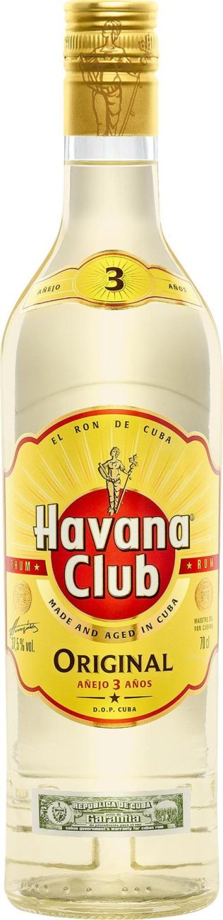 Rum Havana Club Añejo 3 Años 70cl EW 6er Kart