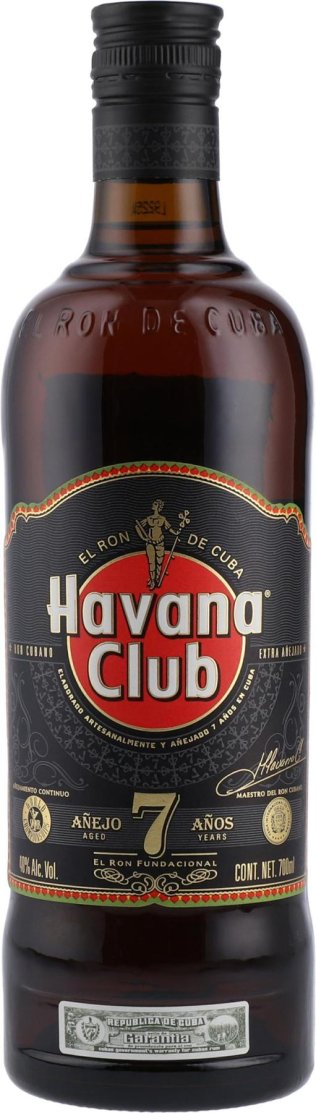 Rum Havana Club Añejo 7 Años 70cl EW 6er Kart