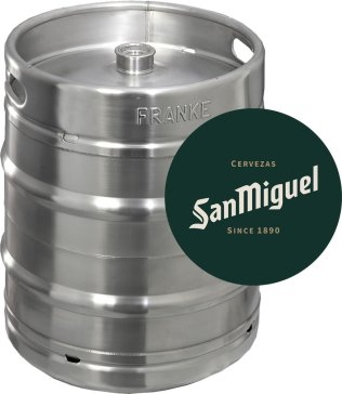 San Miguel 30 Lt KEG 100cl 30L Tank