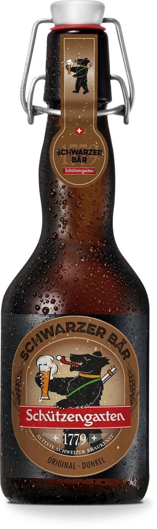 Schützengarten Schwarzer Bär 33cl MW B 20er Har