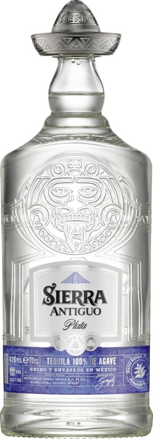 Tequila Sierra Antiguo Plata 70cl EW 6er Kart