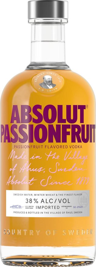 Vodka Absolut Passionfruit 70cl EW 6er Kart