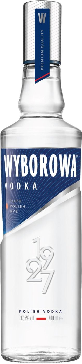 Vodka Wyborowa Pure Rye Grain 70cl EW 6er Kart