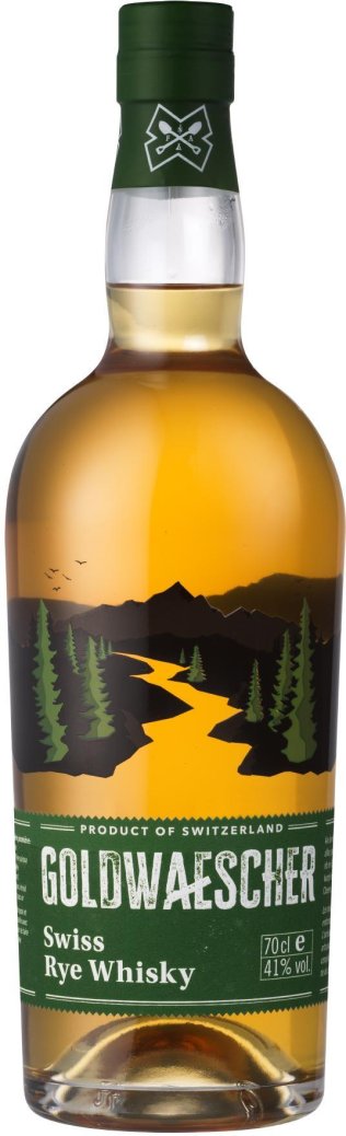 Whisky Goldwäscher Swiss Rye 70cl EW 6er Kart