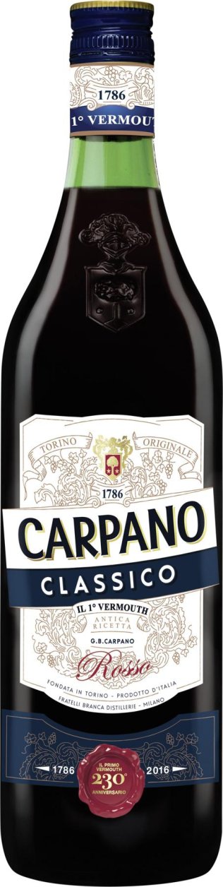Vermouth Carpano Classico Rosso 75cl EW 6er Kart