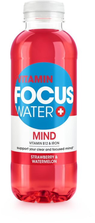 Focus Water Mind Erdbeere 50cl PET 4x6er Tray
