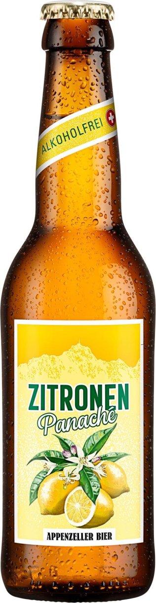 Appenzeller Quöllfrisch Zitronen-Panache alkoholfrei 33cl MW 24er Har