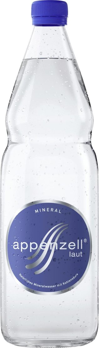 Appenzell Mineral laut viel Kohlensäure 100cl MW 12er Har