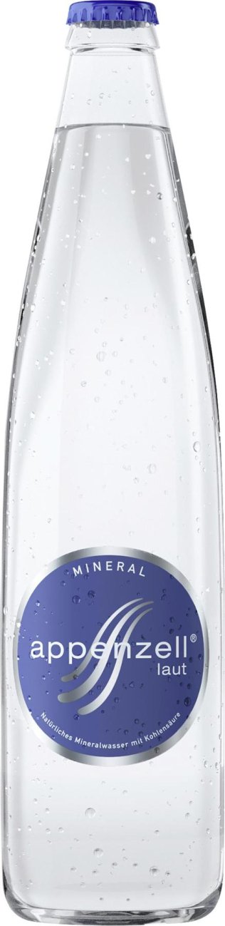 Appenzell Mineral laut viel Kohlensäure 50cl MW 20er Har
