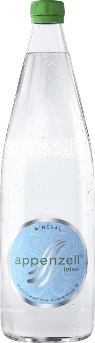 Appenzell Mineral leise wenig Kohlensäure 80cl MW 12er Har