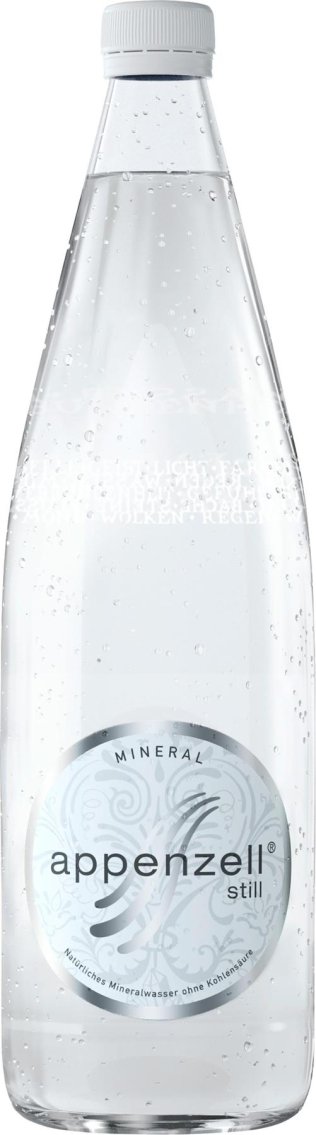 Appenzell Mineral still ohne Kohlensäure 80cl MW 12er Har