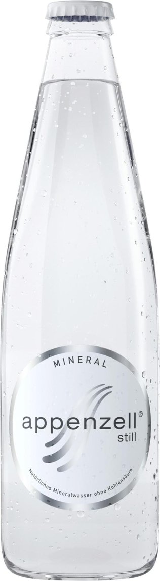 Appenzell Mineral still ohne Kohlensäure 33cl MW 24er Har