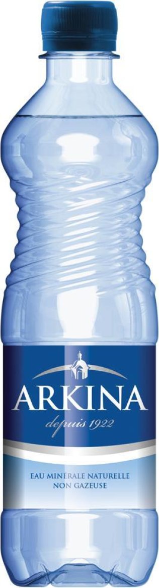 Arkina blau ohne Kohlensäure 50cl PET 4x6er Tray