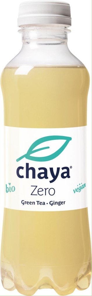 Chaya Grüntee-Ingwer Zero 50cl PET 12er Tray