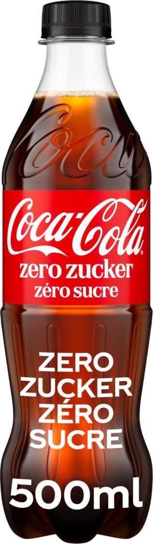 Coca Cola Zero 50cl PET 24er Tray