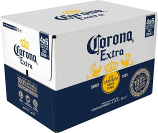 Corona Extra 33cl EW 4x6er Tray