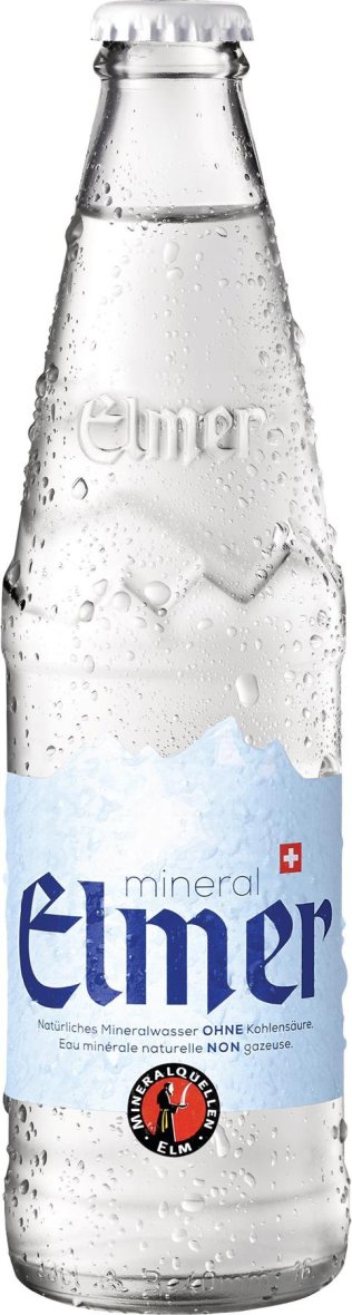 Elmer Mineral ohne Kohlensäure 33cl MW 24er Har