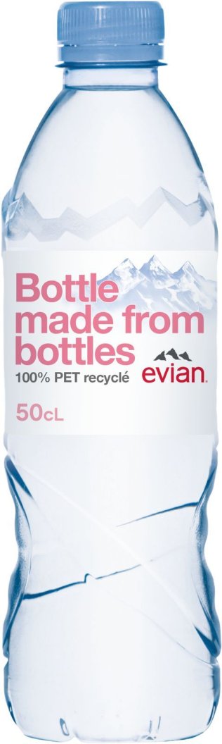 Evian ohne Kohlensäure 50cl PET 4x6er Tray
