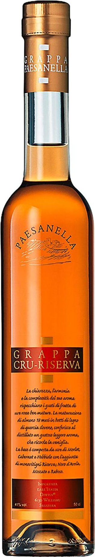 Grappa Cru Riserva 50cl EW 6er Kart