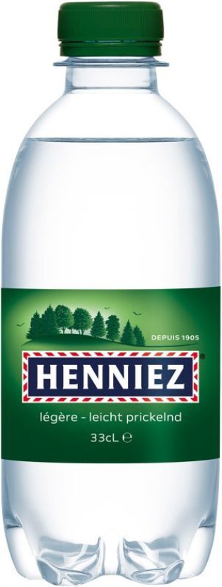 Henniez grün wenig Kohlensäure 33cl PET 24er Tray