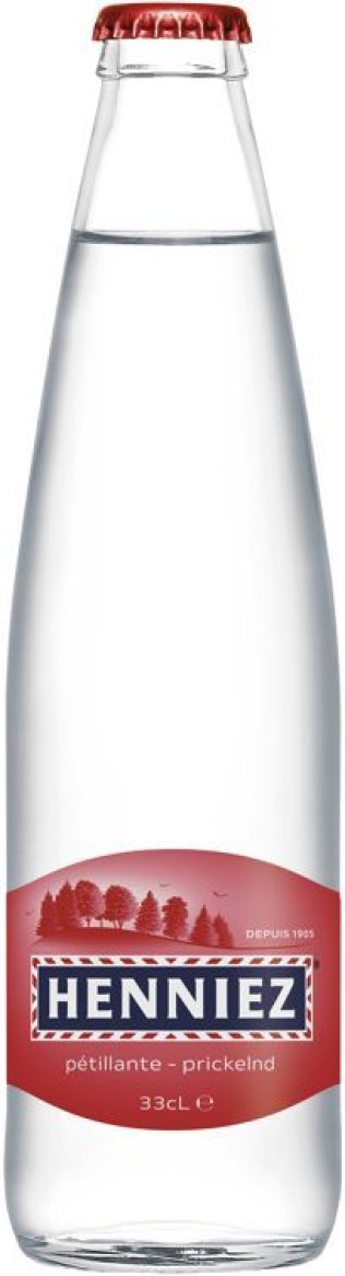 Henniez rot viel Kohlensäure 33cl MW 24er Har