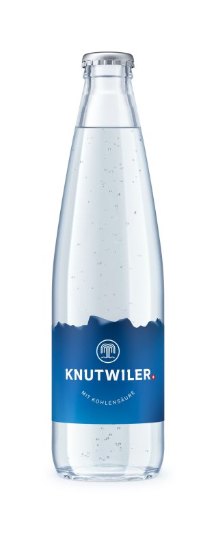 Knutwiler Mineral mit Kohlensäure 33cl MW 24er Har