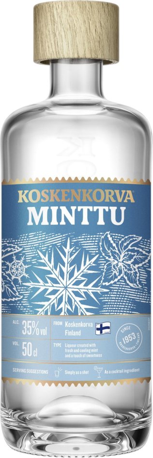 Likör Koskenkorva Minttu 50cl EW 12er Kart