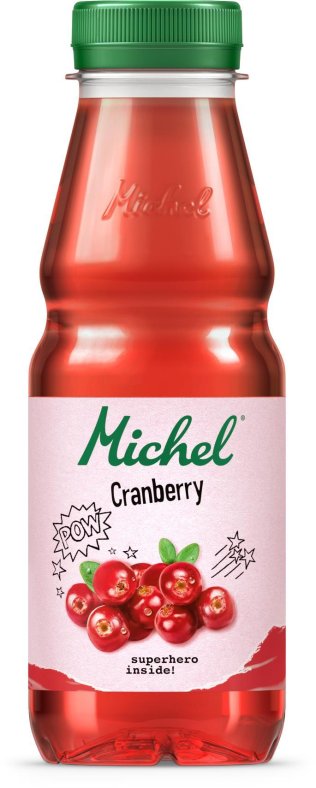 Michel Cranberry 33cl PET 4x6er Tray