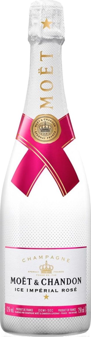 Moët & Chandon Ice Rosé 75cl EW 6er Kart