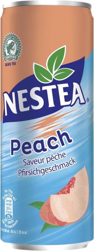 Nestea Schwarztee Pfirsich 33cl Dose 4x6er Tray