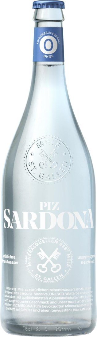 Piz Sardona 0 ohne Kohlensäure 75cl MW 12er Har