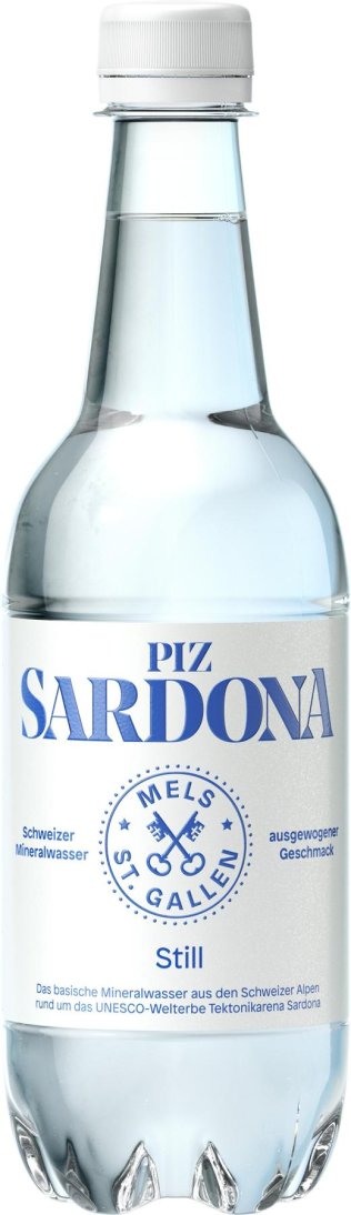 Piz Sardona ohne Kohlensäure 50cl PET 24er Tray
