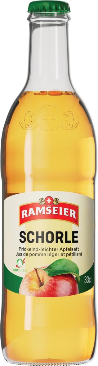 Ramseier Apfelschorle Bio 33cl MW 24er Har