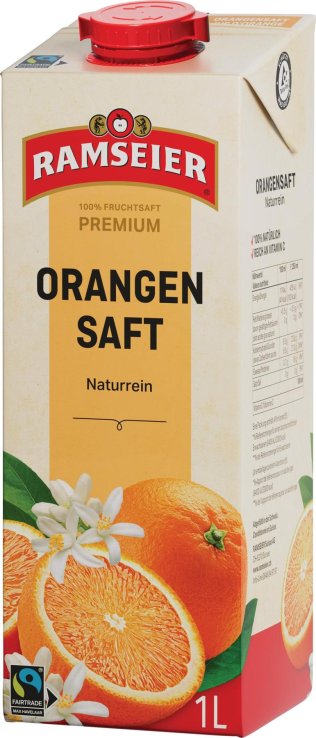 Ramseier MH Premium Orangensaft 100cl Tetra 12er Tray