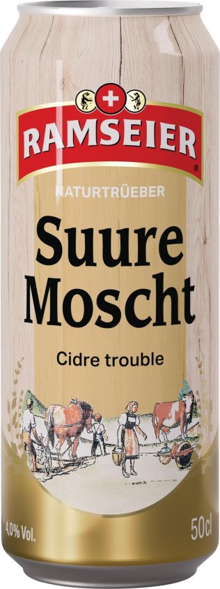 Ramseier Suure Moscht Naturtrüb 50cl Dose 24er Kart