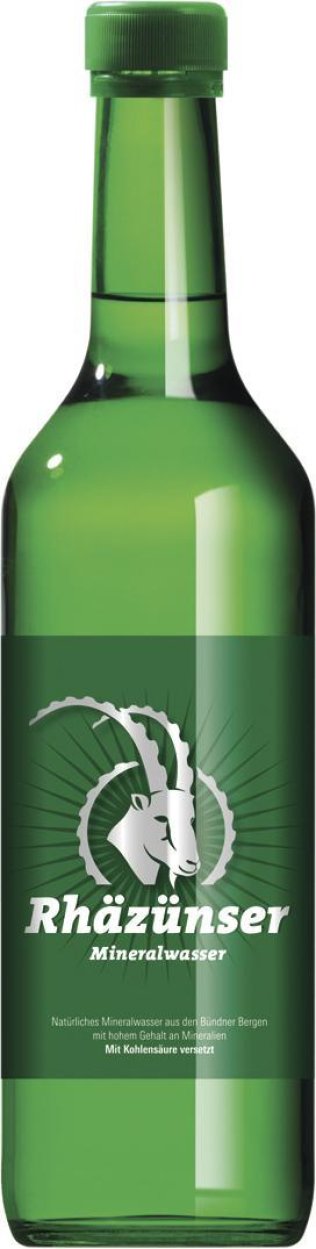 Rhäzünser mit Kohlensäure 50cl MW 20er Har
