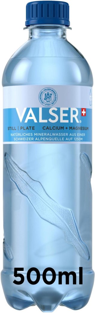 Valser Calcium + Magnesium ohne Kohlensäure 50cl PET 24er Tray