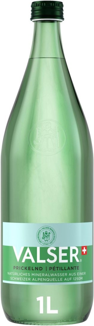 Valser Prickelnd mit Kohlensäure 100cl MW 12er Har